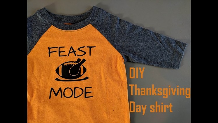 I Make Stuff - DIY Thanksgiving themed shirt