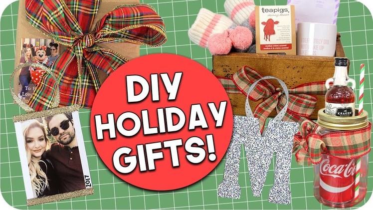 Last Minute DIY Gifts for Everyone!
