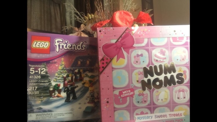 Our 2017 Lego Friends. Num Noms + a DIY Christmas Countdown