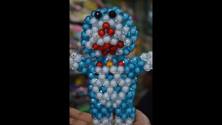 (PART:1) how to make a beaded doraemon\diy doraemon