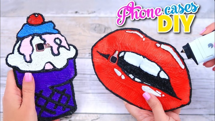 PHONE CASES DIY - EASY CRAFTS FOR CHILDREN |  3D Pen CREATIONS