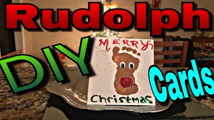 Rudolph the Red Nose Reindeer | DIY | Kids | Arts & Crafts