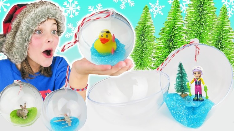 Slime Christmas Ornament | Easy DIY For Kids