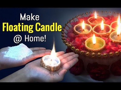 Tealight Candle Holder Making Using Plastic Cups | DIY Christmas Candle Decoration Idea | StylEnrich