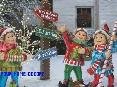 45 outdoor christmas yard decorations - diy christmas yard decorations: wooden christmas tree