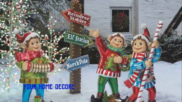 45 outdoor christmas yard decorations - diy christmas yard decorations: wooden christmas tree