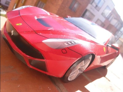 Building the 2012 Ferrari F12 Berlinetta Paper-Super-Craft