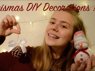 Christmas DIY Decorations !!