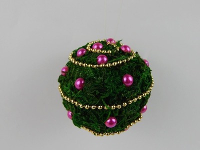 Christmas tree ornament ball DIY Xmas decoration Christmas deco crafting