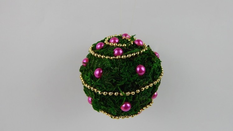 Christmas tree ornament ball DIY Xmas decoration Christmas deco crafting