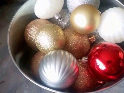DIY and Christmas tour of outdoor decorations.