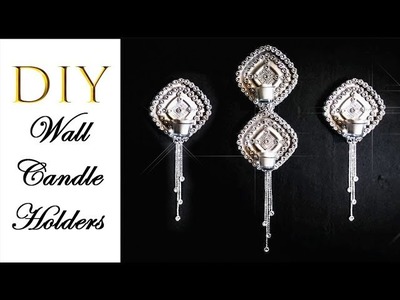 DIY Beautiful Wall Candle Holders