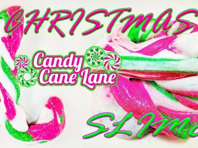 DIY: Christmas Candy Cane Scented Fluffy Slime! And Crunchy Fluffy Disney Frozen Slime!