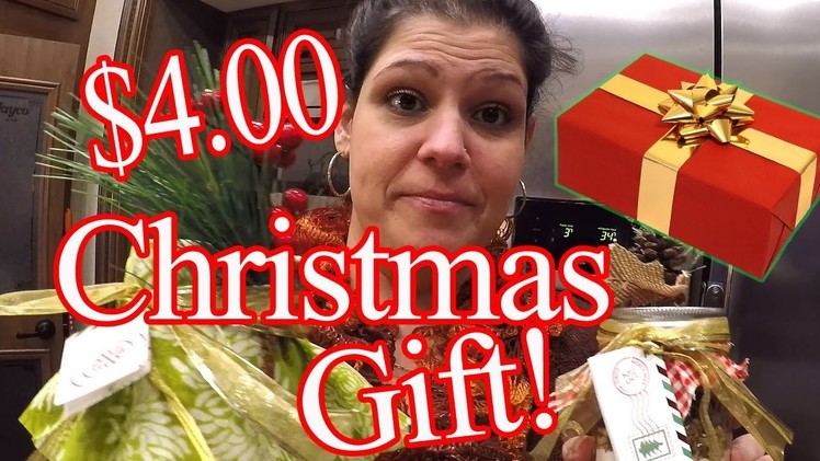 DIY - Christmas Gifting Ideas Under $4.00 Dollars!