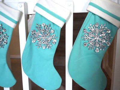 DIY Christmas Stockings | Easy & Affordable