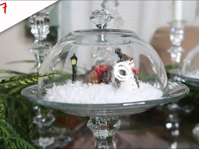 DIY Decorative Cloches for Miniature Settings