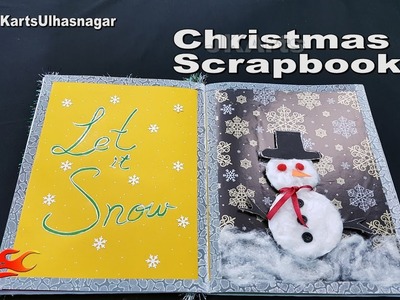 DIY Easy Christmas Scrapbook | Page 2 | JK Arts 1320