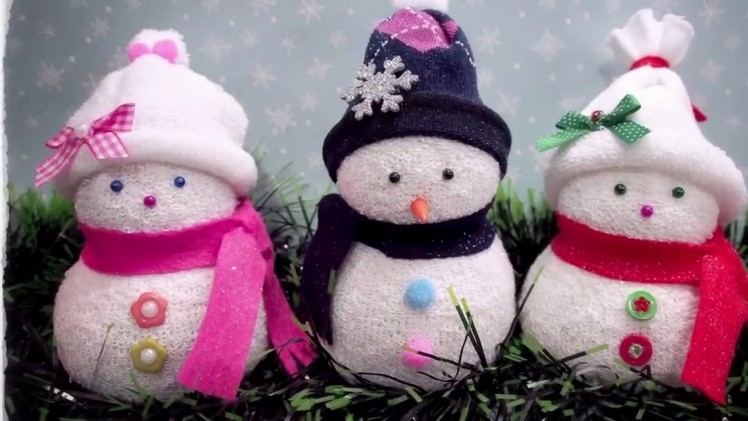 DIY Mini Snowman Ideas | How to Make Creative Mini Snowman for Christmas and Winter Decorations