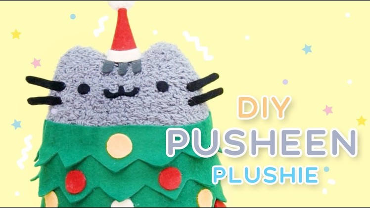 DIY PUSHEEN PLUSHIE | KAWAII SOCKS PLUSHIE | BFF GIFT FOR CHRISTMAS