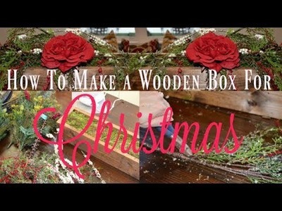 DIY Wooden Flower Box