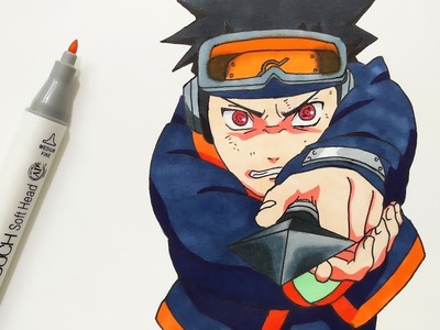 Drawing Kid Obito - Naruto Shippuden