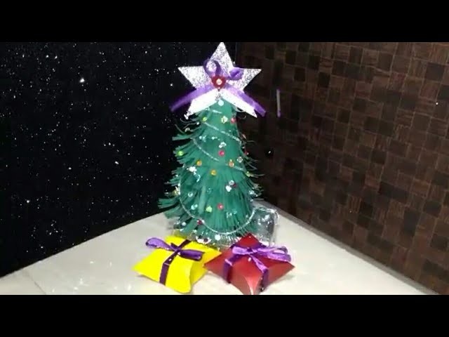 How to make simple & easy Christmas tree ????. DIY Christmas tree ????