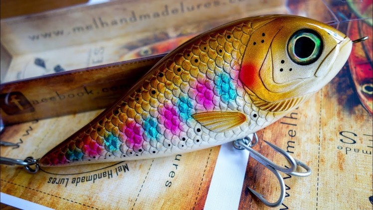 How to paint rainbow trout.  Produced with Paul Adams.