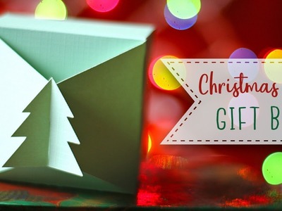 Interlocking Christmas Tree Paper Gift Box Tutorial ????  Craftmas