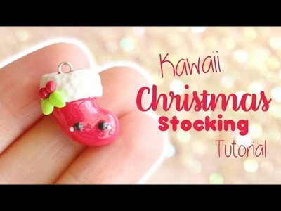 Kawaii Christmas Stocking│Polymer Clay Tutorial