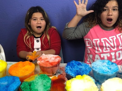 MAKING 2 GALLONS OF RAINBOW CLOUD SLIME- MAKING GIANT SLIMES
