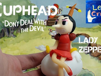 Making Hilda Berg. Lady Zeppelin (CUPHEAD) - Polymer Clay. Cold Porcelain