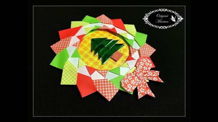 Origami Maniacs 285: Christmas Wreath