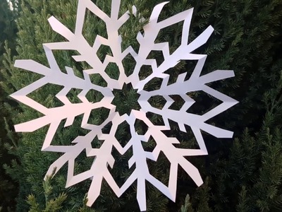 Paper Snowflakes, Fiocchi di neve di carta - Christmas crafts for kids, lavoretti  per bambini