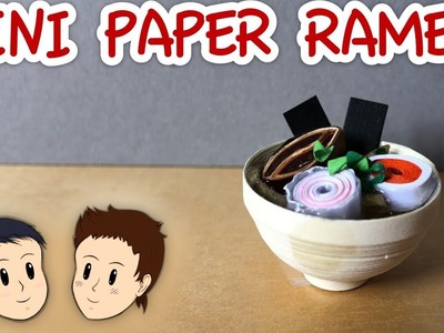 Quilled Miniatures: Mini Paper Ramen!