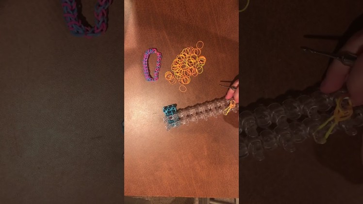 Rainbow Loom Escalator Bracelet