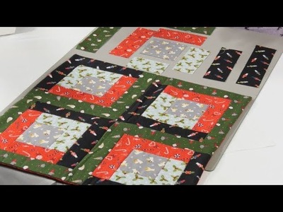 Small Things range of Christmas fabrics from Lewis & Irene (taster video)