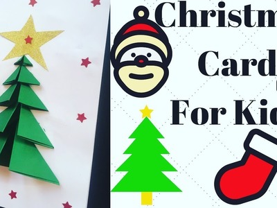 Very Easy Christmas Greeting Card For Kids