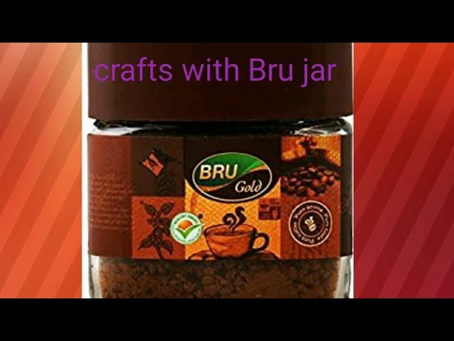 What to do with bru bottles.diy.reuse ideas for home decoration