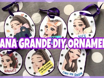 ????Ariana Grande DIY Ornaments!!????| Sara Harlee