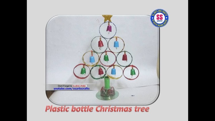 Best out of the waste||Very easy Christmas Decoration ideas using Plastic spoons and Plastic Bottle