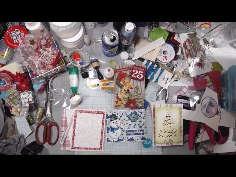 Black Friday Live Stream - Holiday Card making - Christmas Cards!