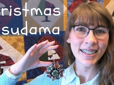 Christmas Kusudama (with buttons!) - CCC Day #12 | SewBrenna