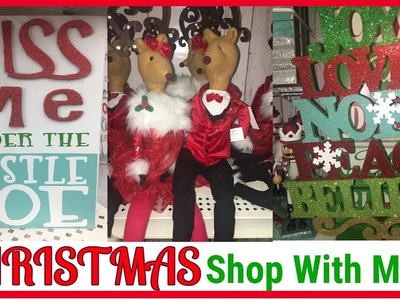 Christmas Shop With Me!  | AlmondJoyAlicia