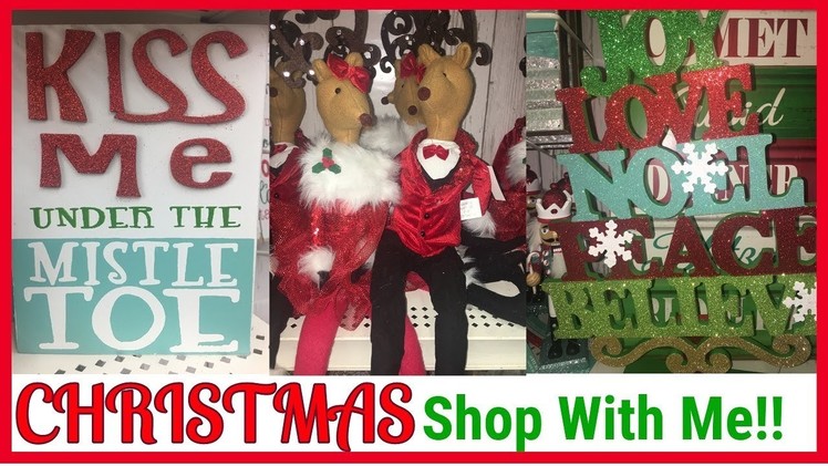 Christmas Shop With Me!  | AlmondJoyAlicia