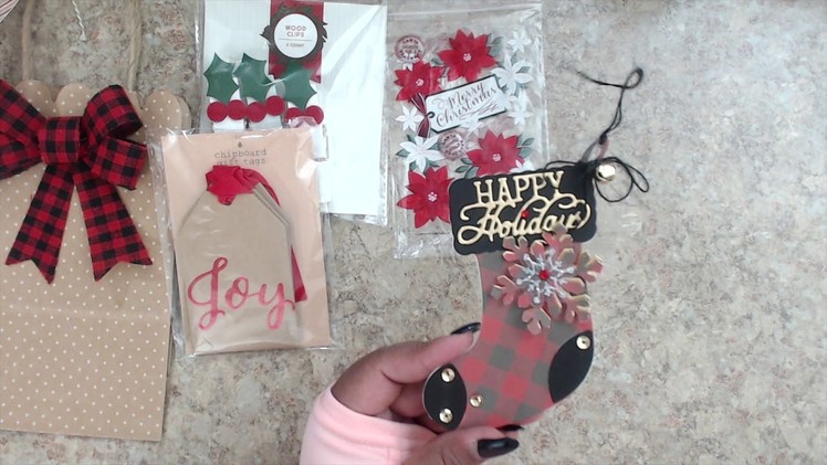 CHRISTMAS | WINTER SHAPED TAG SWAP | REVEAL | GROUP #6