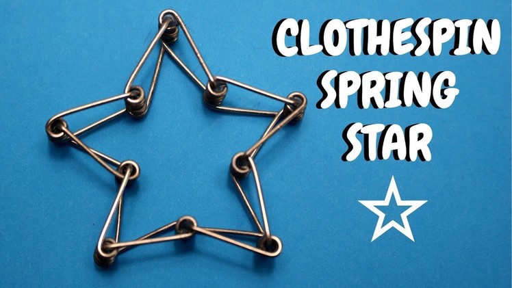 Clothespin Spring Star | Christmas Ideas | Clothespin Crafts
