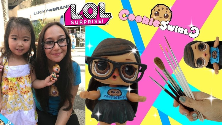 CookieSwirlC Custom LOL Surprise Doll DIY L.O.L Surprise Seires 2 Shorty