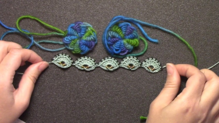 Cross Craft Sundays: Crochet Part 4 - Oya and a Bullion