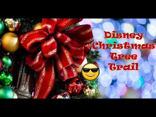 Disney Christmas Tree Trail and Hiding Painted Disney Rocks | Disney Food Review