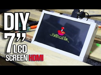 DIY 7 inch Screen with HDMI input for 28$